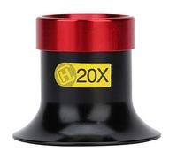 Lupa de Relojero 20X, Lupa de Reloj, Herramientas de Reparación de Lupa de Aleación de Aluminio, Lupa para Reparación de Relojeros, Lupa de Ojo, Herramientas de Mantenimiento de Vidrio óptico para Rel