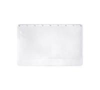 Lupa de tarjeta para billetera - Lupa para tarjetas de crédito | Regla para lupa de 3 aumentos, lupa de bolsillo, lupa