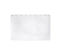 Lupa De Tarjetas De Crédito - Lupa De Regla | Regla Lupa De Ampliación | Lupa De Bolsillo Profesional Portátil Para El Hogar Y El Exterior