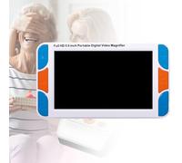 Lupa de video digital - Ayuda de lectura electrónica de 5.0 pulgadas con mango plegable para discapacidad visual, degeneración macular y baja visión - aumento 3X-48X