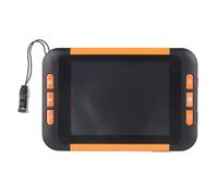 Lupa de Vídeo Digital, Lupa de Vídeo Electrónica Portátil, Ayudas de Lectura con Pantalla LCD de 3,5 Pulgadas, Lupa Digital Portátil de 2X a 32X para Lectura de Baja (Enchufe