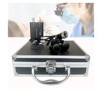 Lupa Dental con Luz LED Ajustable - Gafas Binoculares de 2.5X o 3. para Dentistas, Diseño Ergonomico, Distancia Trabajo 30-420 mm, Recargable