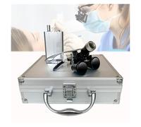 Lupa Dental con Luz LED Ajustable - Gafas Binoculares de 2.5X o 3. para Dentistas, Diseño Ergonomico, Distancia Trabajo 30-420 mm, Recargable