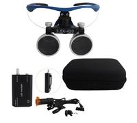 Lupa Dental De 2,5 Aumentos, Modelo Nuevo/Antiguo, Portátil, Binocular con Clip, Luz LED De 5 W, Distancia De Trabajo: 440 Mm-540 Mm Blue1
