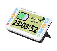 Lupa Digital de Mano de 5 Pulgadas, Ayuda de Lectura Electrónica Visual Portátil para Lupa de Baja Visión Zoom 2-32X, Modo de Color Múltiple, Luz de Relleno Y Ajuste de Brillo(EU)