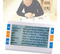 Lupa digital, lupa de video LCD de 7 pulgadas para baja visión y daltonismo, aumento de 2-32x, ayuda electrónica de lectura