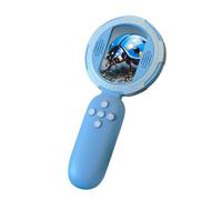 Lupa Digital Para Niños Microscopio Portátil De Vidrio Con Ranura Tarjeta Memoria Incorporada LED Ajustable Proyectos Estudio Científico Lupa LED Ajustable Niños