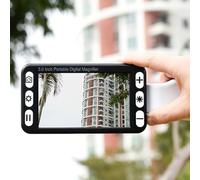 Lupa digital portátil con zoom 2X-48X y salida HDMI para una mejor lectura, visualización de paisajes e inspección de botellas de medicamentos