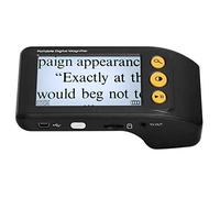 Lupa Digital Portátil De 3,5 Pulgadas, Con Luz Led, Zoom Hd De 2X A 25X, Múltiples Modos De Color, Lupa De Video Para Ayuda A La Lectura, Adecuada Para Ancianos, Niños, Personas Con Problemas De Visi