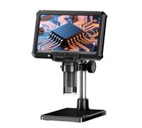 Lupa digital portátil de cuerpo de metal con aumento de 10X a 1000X, adecuada para investigación científica y microscopio de educación para reparación e inspección electrónica