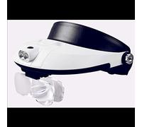 Lupa, educativa, investigación, lámpara LED montada en la cabeza, lectura antigua, niños, estudiantes, aprendizaje, HD, multifunción, caritativa