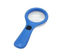 Lupa ergonómica de mano de 10 aumentos con 3 luces LED para primeros planos de inspección, lectura, manualidades, trabajo, herramienta de exploración de agarre ligero
