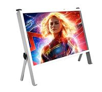 Lupa for portátil de 21 Pulgadas, Soporte Plegable Universal, proyector Pantalla(White)