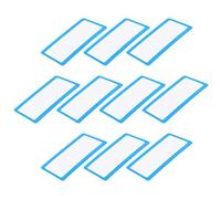 Lupa Fresnel con lente de 75 mm x 40 mm, 3 x 300 % tarjeta de crédito para los mayores Macular Degeneration Maps, reparación de joyas, encendedor, faro azul, 10 unidades