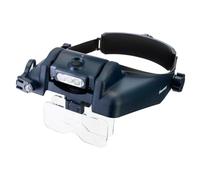 Lupa frontal recargable Levenhuk Discovery Crafts DHR 20 | Levenhuk - ref. 78383 - 5905555002897 - dom 33 x 24 x 7 cm, color negro
