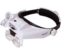 Lupa frontal recargable Levenhuk Zeno Vizor HR6 Base color 33x24x7 cm.