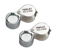 Lupa Joyería, 2 piezas Joyas Trío de diamantes Joyeros Lupa de ojo Lupa Lupa