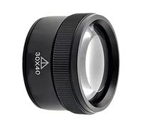 Lupa Joyero - Lupa 1.85in | Zinc - Lupas Ópticas 30X Monedas Medallas Estructura Metal y Diseño Compacto Ideal para Apasionados e Inspección De Detalles