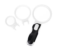 Lupa Levenhuk Zeno Multi ML11 - Tres Lupas en Una, con Iluminación por LED y Ampliación de 2,5X / 6X / 16x