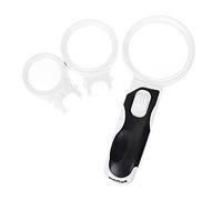 Lupa Levenhuk Zeno Multi ML9 - Tres Lupas en Una, con Iluminación por LED y Ampliación de 3X / 10x / 16x