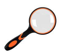 Lupa Lupa 3X con luz LED, lente de aumento con mango de goma suave antideslizante para leer libros, inspección, monedas, insectos, mapas, crucigramas