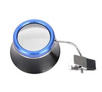 Lupa, lupa de aleación de aluminio para anteojos, fotógrafos profesionales para joyeros, mecánicos, fabricantes de relojes(10 times)