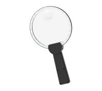 Lupa manos libres, incluye correa para el cuello y opción de mano, diseño de lente 12X para ancianos, protección de cuello cómoda de lectura, lupa