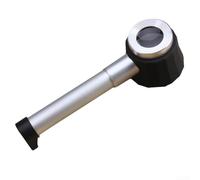 Lupa óptica de mano con luz para recolección de sellos y evaluación de joyas (C)