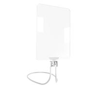 Lupa para página de libro, lente de cuello 3X, vidrio de lectura manos libres, acrílico grande con cómodo diseño de cordón para colgar, ayuda Visons para costura, manualidades, tejer, ancianos