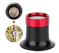 Lupa para relojeros, espejo de aumento, 10 aumentos, de aleación de aluminio, herramientas profesionales para reparación de relojes, lupa