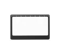 Lupa para tarjetas, lupa de bolsillo, lupa 3X, lupa para , tamaño de tarjeta de crédito, lupa de bolsillo para encender fuego