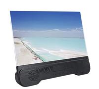 Lupa para teléfono móvil, pantalla de aumento de 14 pulgadas, pantalla 3D HD, lupa de luz azul, amplificación de pantalla de teléfono móvil con amplificador de vídeo de altavoz