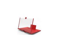 Lupa plegable de pantalla 3D HD de 10 pulgadas con soporte y bloqueo de luz azul, compatible con iPhone y Android.