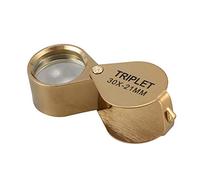 Lupa portátil 30X Poder 21Mm Joyeros Lupa plegable Ojo de Oro Joyería Lupa