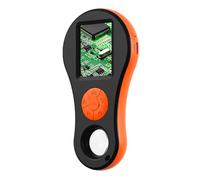 Lupa portátil de 500X para estudiantes con cámara, ciencia ABS para experimentos en el aula y observación de la naturaleza, microscopio de experimento científico para niños, luz LED