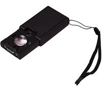 Lupa Portátil Levenhuk Zeno Gem M13 con Iluminación por LED y UV, Cuerpo Resistente a los Golpes