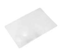 Lupa Rectangular de 3 Aumentos para Lectura y Observación