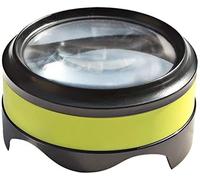 Lupa redonda de mano de 10 aumentos, lupa LED manos libres, sello de lectura, agradecimiento antiguo