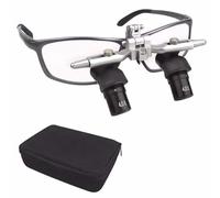 Lupas binoculares ergonómicas con aumento ajustable y distancia de trabajo para procedimientos dentales y quirúrgicos