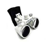 Lupas binoculares médicas quirúrgicas de 3,5 x 420 mm, lupas binoculares quirúrgicas con Clip para clínica médica, Accesorios para Equipos dentales (B)