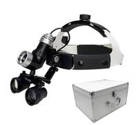Lupas Dentales De 2,5x/3,5x Con Faro Led De 7 W, Binoculares, Lupas De Cabeza, Lupas Recargables Para Equipos De Laboratorio QuirúRgico Y Dental,2.5x