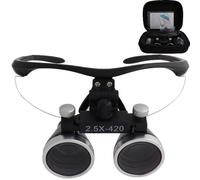 Lupas dentales, lupa portátil, distancia de trabajo: 440-540 mm/320-420 mm, para odontología, joyería o pasatiempos