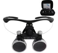 Lupas dentales, lupa portátil, distancia de trabajo: 440-540 mm/320-420 mm, para odontología, joyería o pasatiempos