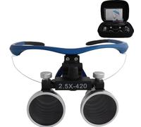 Lupas dentales, lupa portátil, distancia de trabajo: 440-540 mm/320-420 mm, para odontología, joyería o pasatiempos