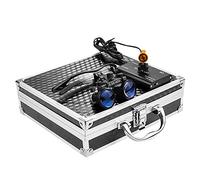 Lupas dentales Lupas binoculares 2.5X 3.5X con faro LED, lupa médica liviana for trabajos de precisión, ideales for laboratorio quirúrgico dental y tareas de primeros planos(2.5X)