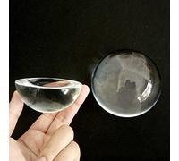 Lupas grandes de 30 mm a 150 mm pisapapeles de cúpula semicristal, accesorios de decoración del hogar para sala de estar, 50 mm, 10 unidades