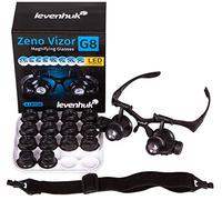 Lupas Levenhuk Zeno Vizor G8 LED para Trabajar con Manos Libres con Ampliación de 2.5X, 4X, 6X, 8X, 10x, 15x, 20x y 25x