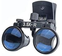 Lupas quirúrgicas con clip 2.5X 3.5X Binocular Lupa (3.5X)