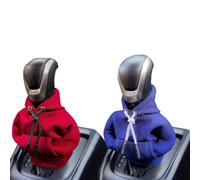 LUPATDY Cubierta para pomo de palanca de cambios, pomo creativo para palanca de cambios, palanca de cambios manual o automática, protección a prueba de polvo, accesorios decorativos para coche,