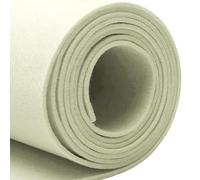 LUPATDY Tela de Fieltro Beige 40cm x 250cm, Rollo de Fieltro por Metros, 2mm de Grosor, Tela de Fieltró Color Liso para Patchwork, Costura, Manualidades, Decoración